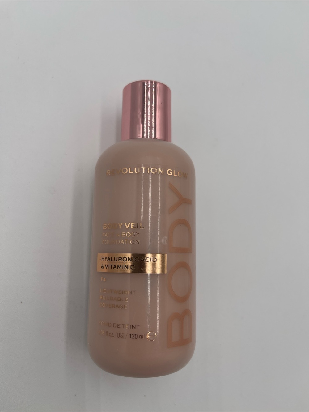 Revolution Body Veil Liquid Glow - F4